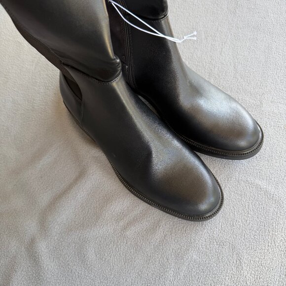 Women’s Hope Boots with Memory Foam Insole – A New Day™ Black 8.5 - Picture 10 of 11